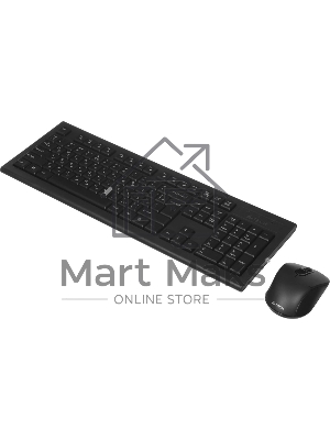 Комплект клавиатура+мышь A4Tech 7100N беспроводной, USB, 1200 DPI, чёрный