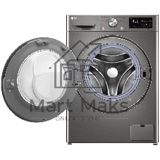 Стиральная машина LG F4R6VYGCP серебристый, загрузка фронтальная 8 кг, 1400 об/мин, класс A