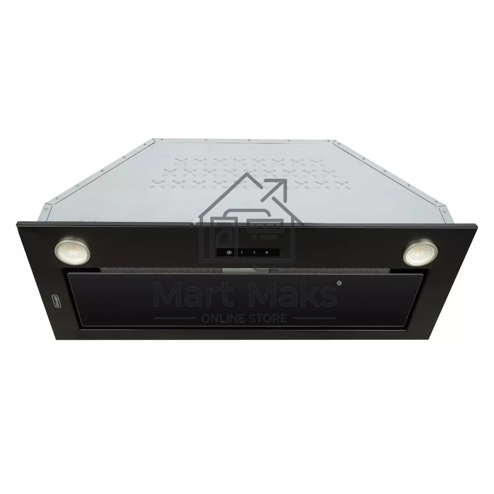 Вытяжка встраиваемая DeLonghi Cosetta 710 NB черная, 70 см, 1200 куб. м/ч, 63 дБ