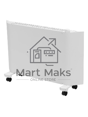 Конвектор электрический Denzel XCE-1500 белый, 1500 Вт, 20 м2, термостат