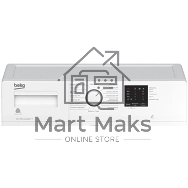 Стиральная машина Beko RGE78511XSW (7321030003) белый, загрузка фронтальня 7 кг, 1000 об/мин., класс: А+++