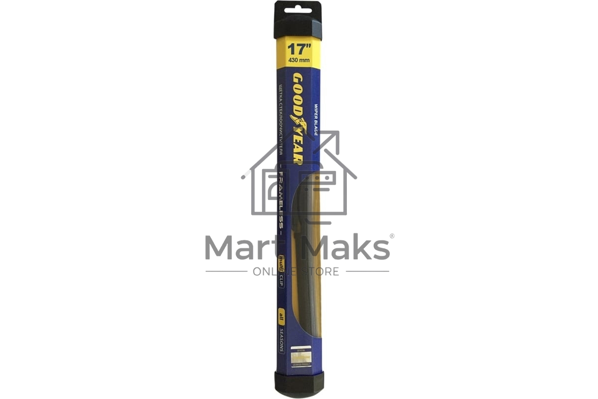 Бескаркасная щетка стеклоочистителя GOODYEAR GY000417 17