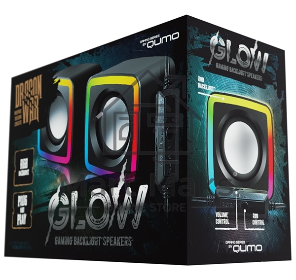 Активная акустическая система 2.0 Qumo GLOW AS014