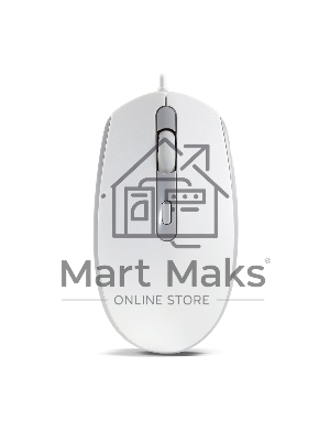 Мышь проводная Smartbuy ONE 280-W бело-серая (SBM-280-WG)