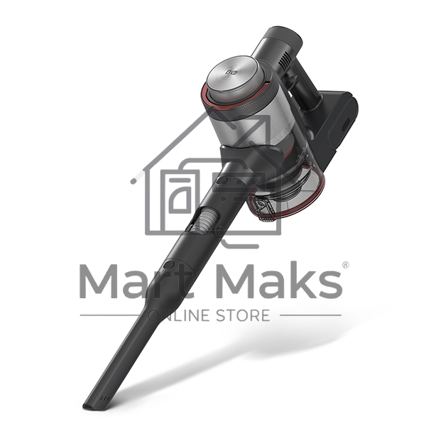 Пылесос вертикальный BQ VCA1005W Aqua Pro PREMIUM серый, питание от аккумулятора, 220 Вт, уборка сухая/влажная, пылесборник 0.5 л