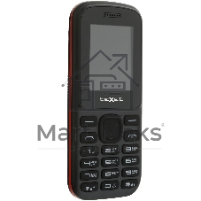 Мобильный телефон teXet TM-130 черный-красный
