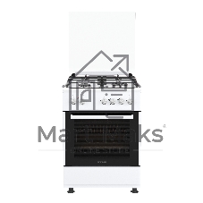 Плита комбинированная NORDEN FF6403GAZW белый