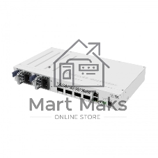 Коммутатор MikroTik CRS504-4XQ-IN, 1×100 Мбит/с + 4×100 Гбит/с QSFP28, управляемый