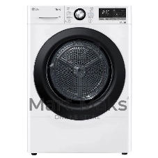 Сушильная машина LG DC90V3V6W белый, 9 кг, сушка - тепловой насос, программ - 14, 60 x 85 x 66 см