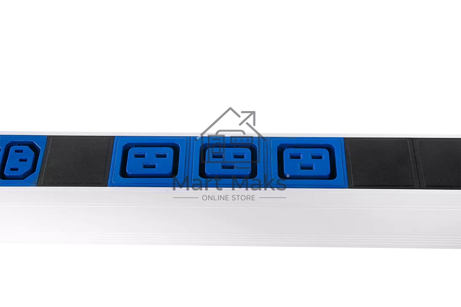 Блок силовых розеток Rem Rem-32, IEC 60320 С13 х 36, IEC 60320 С19 х 6, вход IEC 309, шнур 3 м, 1 863мм, однофазный 32А, автомат + индикатор, серый, 2