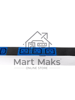 Блок силовых розеток Rem Rem-32, IEC 60320 С13 х 36, IEC 60320 С19 х 6, вход IEC 309, шнур 3 м, 1 863мм, однофазный 32А, автомат + индикатор, серый, 2