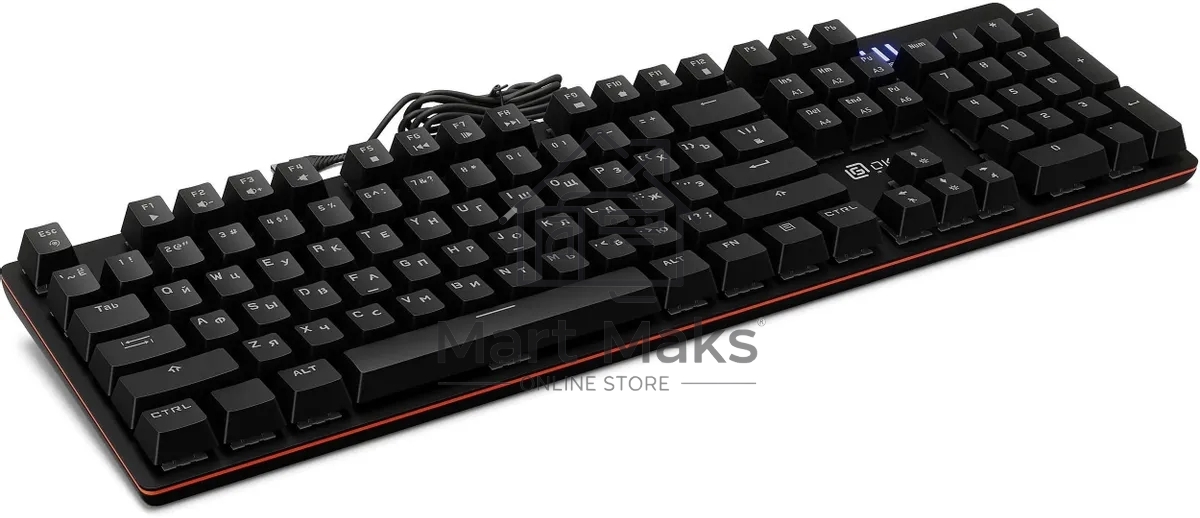 Клавиатура Oklick 990 G2 (1875240) проводная, USB, черный