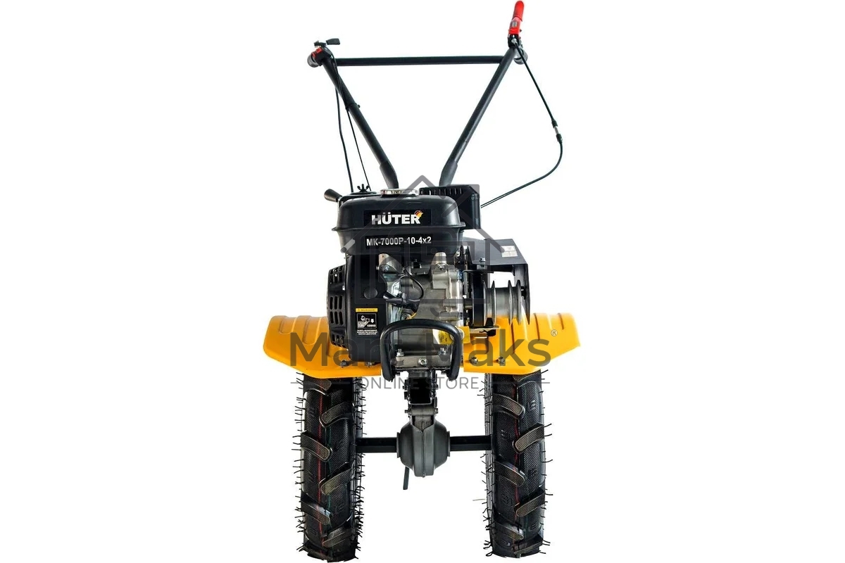 Мотоблок Huter МК-7000P-10-4х2 (70/5/44) бензиновый