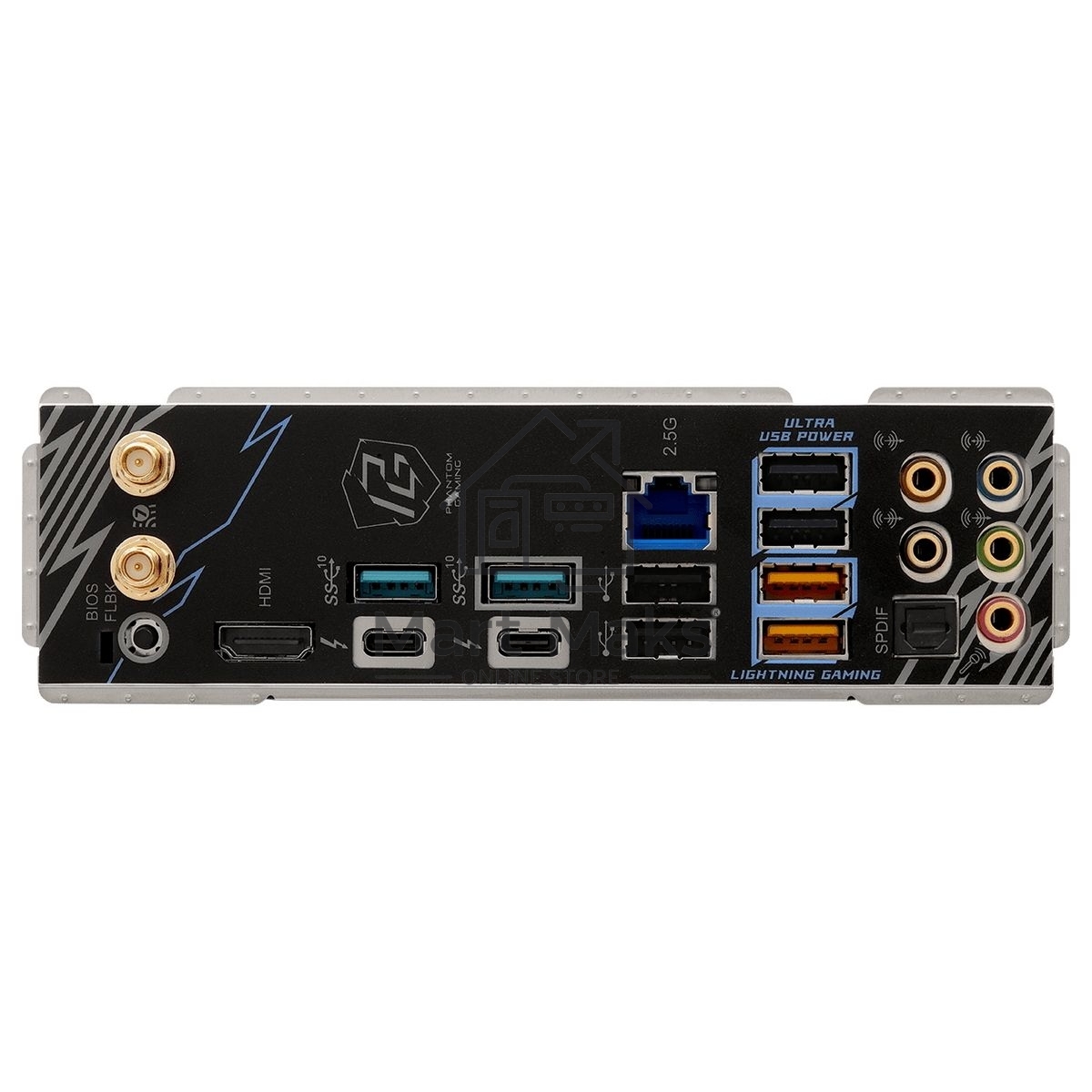 Материнская плата ASRock Phantom Gaming Z890 LIGHTNING WIFI, LGA 1851, Intel Z890, 4xDDR5, 4xSATA, 4xM.2, 1xPCIe 5.0 x16, 1xPCIe 4.0 x4, 1xUSB-C Thunderbolt 4, 2xUSB-A 3.2 Gen 2, 4xUSB-A 3.2 Gen 1, 1xHDMI, 1x2.5Gb LAN, 5x3.5 мм, 7.1, ATX