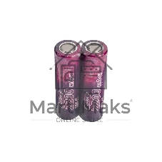 Аккумулятор 18650 Li-ion 2200мА.ч без защиты высокотоковый низкая шляпка (уп.2шт) КОСМОС KOC18650Li22UL20CS2