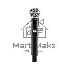 Цифровой ручной передатчик QLXD2 SHURE QLXD2/SM58=-G51 диапазон 470-534 МГц, динамический кардиоидный капсюль SM58, цвет чёрный Цифровой ручной передатчик QLXD2 SHURE QLXD2/SM58=-G51 диапазон 470-534 МГц, динамический кардиоидный капсюль SM58, цвет чёрный