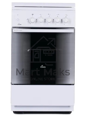 Газовая плита Flama FG 2411 W белый, конфорок 4 шт, духовка 50 л, 50 см x 85 см x 60 см