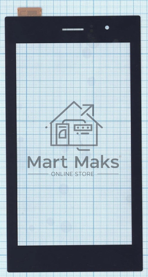 Сенсорное стекло (тачскрин) для Asus 5495N FPC-1, черное