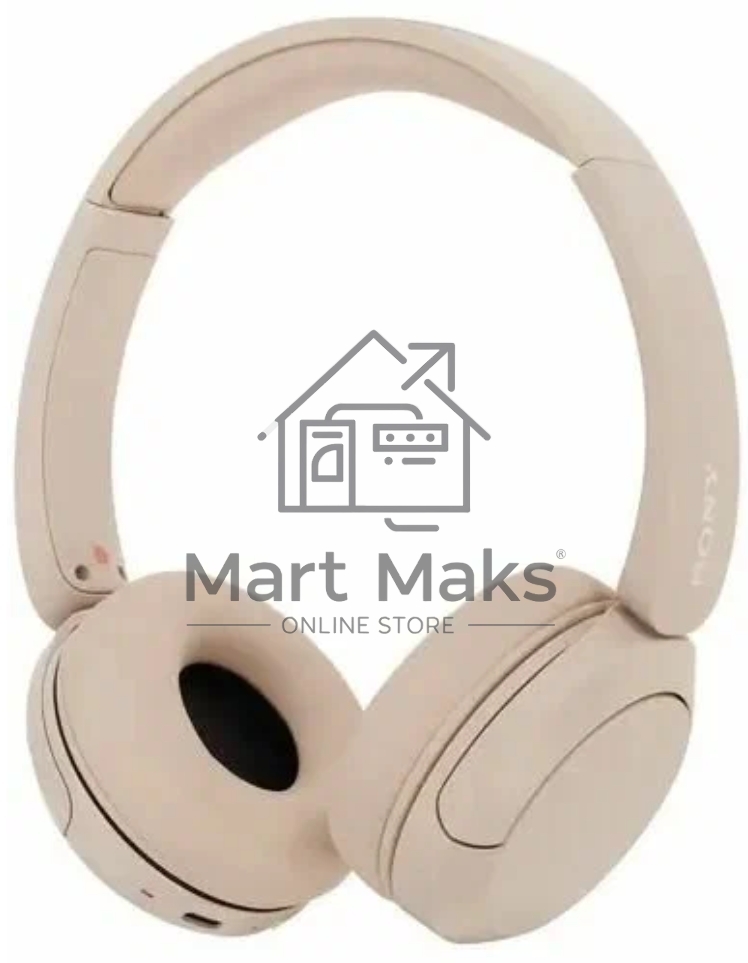Гарнитура SONY WH-CH520CZ BEIGE Bluetooth