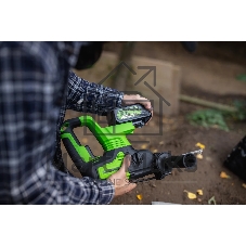 Перфоратор аккумуляторный бесщеточный GreenWorks GD24SDS2 2 ДЖ, 24V, c 1хАКБ 4 Ач и ЗУ в сумке (3803007UB)