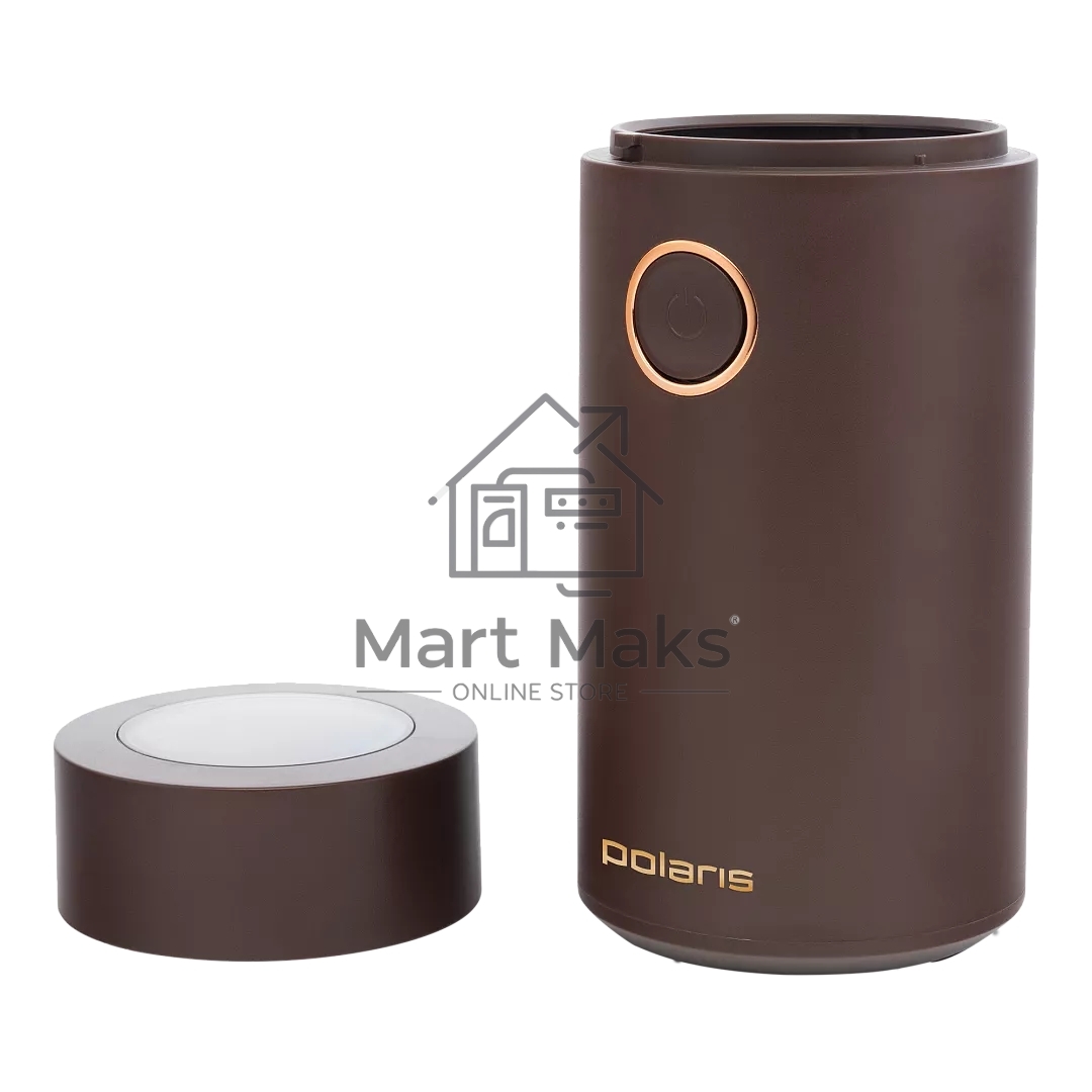 Кофемолка Polaris PCG-2014 (200вт,50гр. пластик) корич.