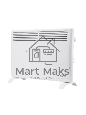 Конвектор электрический Rexant белый, 1500 Вт, 20 м2, термостат