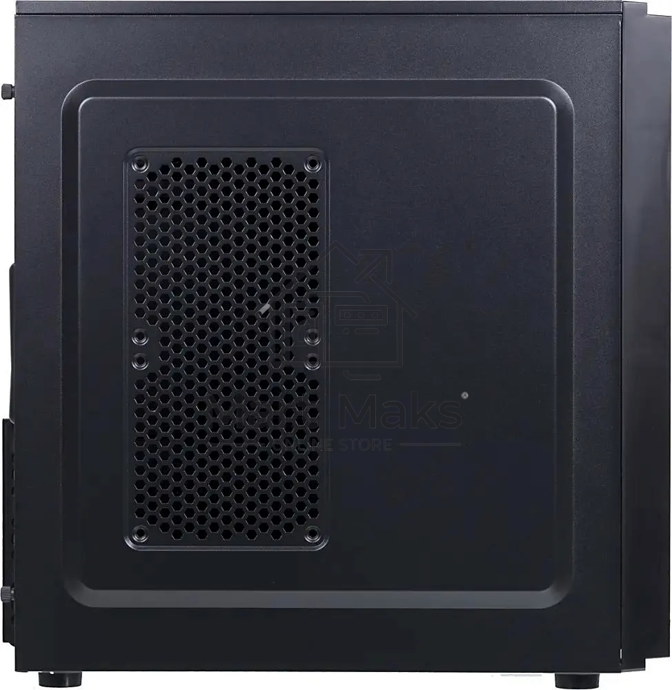 Компьютерный корпус Accord JP-II черный без БП ATX 1x80mm 2xUSB2.0 1xUSB3.0 audio