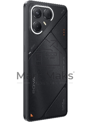 Смартфон Tecno Pova 7 5G LJ7, 8/128Gb, черный