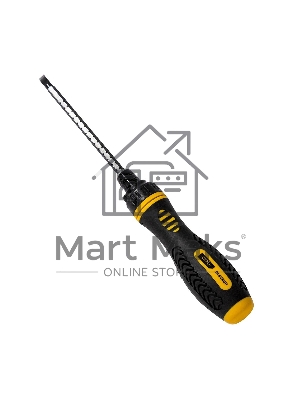 Двухсторонняя отвертка с трещеткой Deli DL626011 PH2+SL6x180мм 6/PH2x180мм. Материал биты: Cr-V. Общая длина: 180-230 мм. Диаметр хвостовика: 6,3 мм.