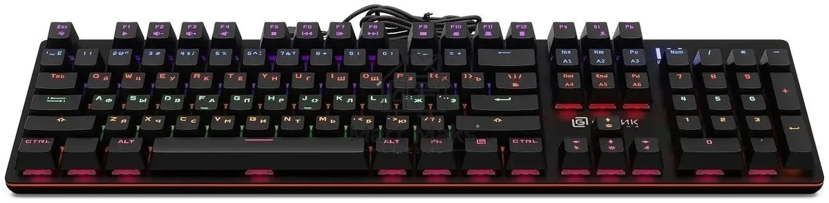 Клавиатура Oklick 990 G2 (1875240) проводная, USB, черный