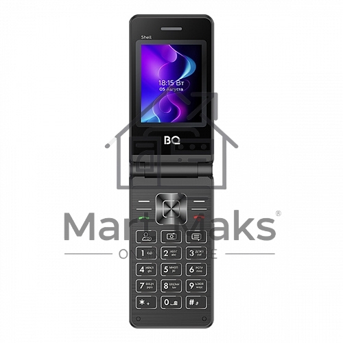 Мобильный телефон BQ 2411 Shell черный MTK 6261