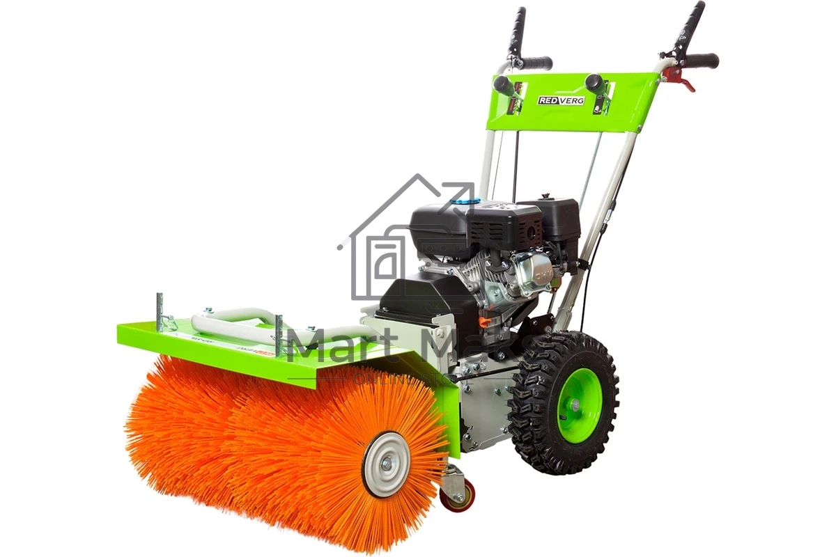 Подметательная машина RedVerg RD-SW60/7Q бензиновый, 7 л.с., самоходный