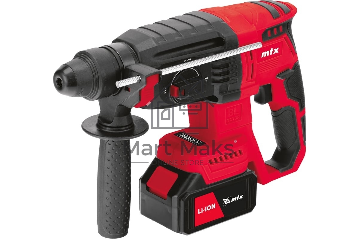 Перфоратор аккумуляторный бесщет. MTX RHB-BL-20-26, 3 Дж, Li-Ion, 20 В