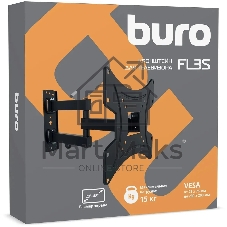 Кронштейн для телевизора Buro FL3S черный, 20