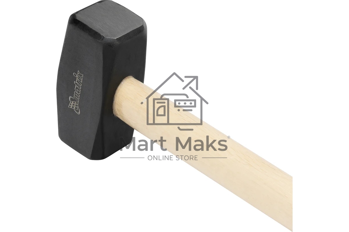 Кувалда Matrix 11031 4000 г, кованая головка, деревянная рукоятка 700 мм