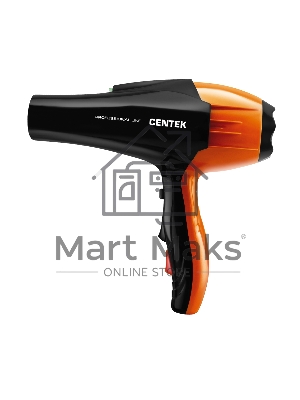 Фен Centek CT-2226 черный/оранжевый, 2200 Вт