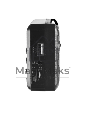 Радиоприемник цифровой Perfeo PALM FM+ 87.5-108МГц/MP3/питание USB или 18650/черный (i90-BL)