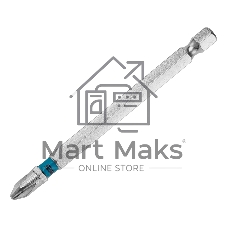 Бита Gross PH2х90мм, сталь S2, шестигр., 10 шт.