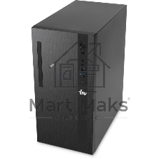 Компьютер IRU Planio 310H6SC MT i3 14100F (3.4) 16Gb SSD512Gb GT610 2Gb Windows 11 Pro GbitEth 230W черный (2153498)