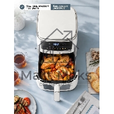 Аэрогриль ELTRONIC (777-17) 6 литров/ 1600w (белый)