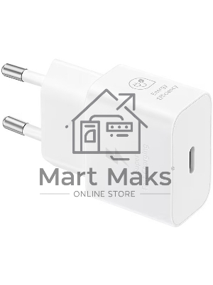 Сетевое зарядное устройство Samsung EP-T2510 25W Type-C белый + cable