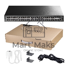 Коммутатор Cudy GS5048S4, 48×1 Гбит/с + 4×10 Гбит/с SFP+