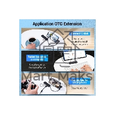 USB-концентратор Vention CHLBB, USB 3.0, USB 4 порта, USB