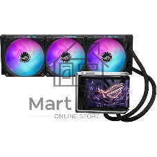 Жидкостная система охлаждения ASUS ROG RYUO IV 360 ARGB черный, алюминий/медь, 2000 об/мин, 30.7 дБ, 4 pin