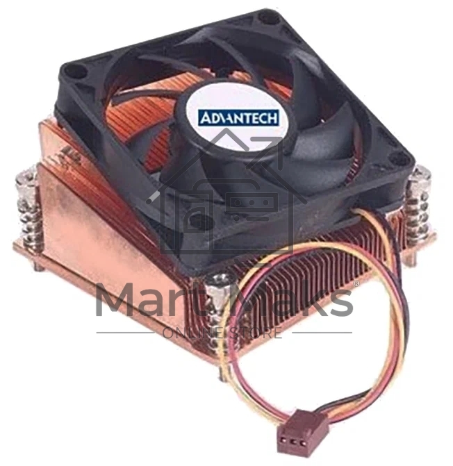 Кулер для процессора ADVANTECH 1960077101N001 медь, 3 pin, 95 Вт, 54.95 мм