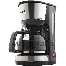Кофеварка капельная Kitfort КТ-715 черный, исп. кофе - молотый, 1,2 л, 1000 Вт.