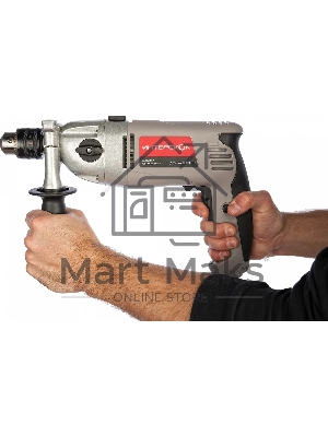 Дрель ударная Интерскол ДУ-16/1000ЭР 1000Вт патрон:кулачковый реверс