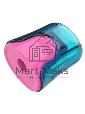 Точилка для карандашей ручная Deli ER01000 U-touch, 1 отверстие, пластик, ассорти, дисплей