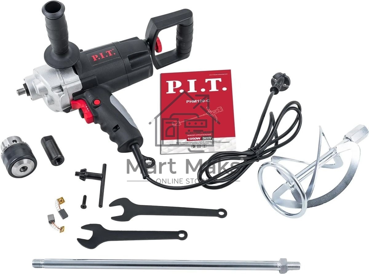 Дрель-миксер PHM120-C P.I.T., шт