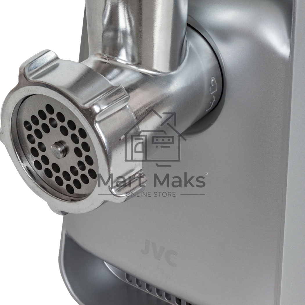 Мясорубка JVC JK-MG124 2000 Вт, белый с серым
